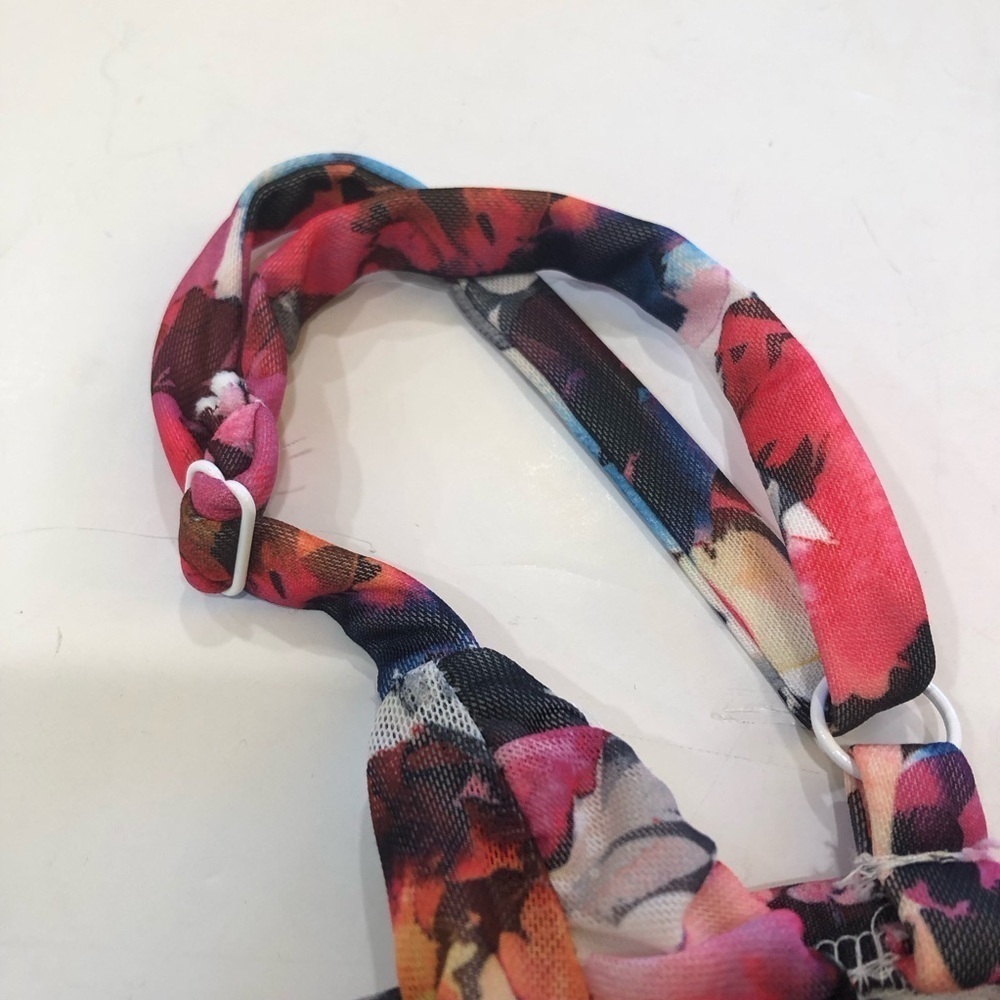 Torrid Size 3 floral spaghetti strap midi maxi dress. Summer brunch luncheon - Picture 7 of 10